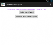 US States and Capitals screenshot 4