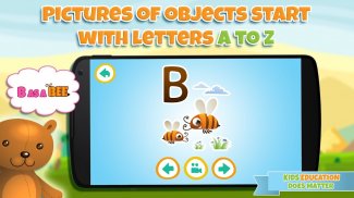 Impara l'alfabeto per bambini screenshot 2