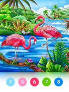 Coloring Fun : Color by Number Games screenshot 4