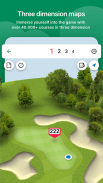 TAG Heuer Golf: GPS & mapas 3D screenshot 1
