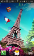 Eiffel Tower HQ Live Wallpaper screenshot 0