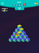 Q*bert screenshot 2