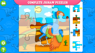 Dinosaur Puzzles for Kids screenshot 2