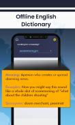 ออฟไลน์พจนานุกรมภาษาอังกฤษ - เรียนรู้คำศัพท์, TTS screenshot 1