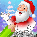 Coloring Book Christmas - Draw & Paint Icon