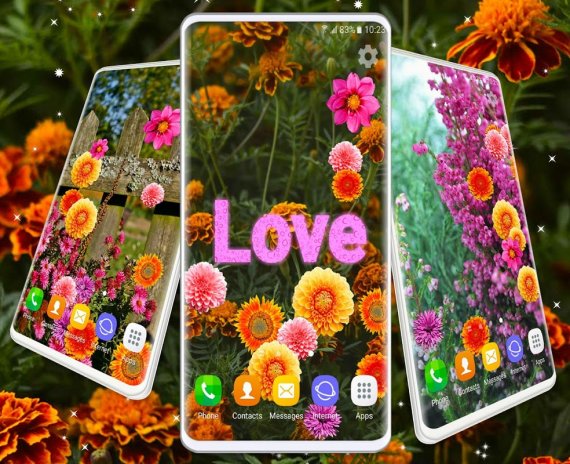 Autumn Flowers 4k Live Wallpaper Forest Themes 6 0 3 Download