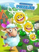 Funny Farm match 3 Puzzle game! screenshot 18