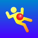 Stickman Knockdown Icon