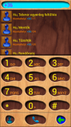 exDialer Wood Burrow Theme screenshot 1