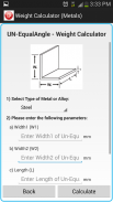 Weight Calculator (Metal) screenshot 5