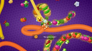 Worms Merge: jogo idle&io zone screenshot 8
