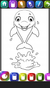 Sea Creatures Coloring Book screenshot 3