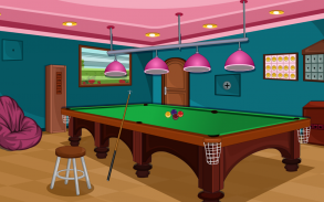 Escapar Jogos Snooker Quartos screenshot 10