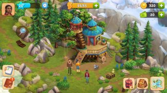スプリングバレー：家族で楽しめる冒険と村づくりのファーム screenshot 0