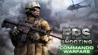 FPS shooting commando warfare: Secret mission game screenshot 1