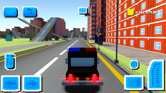 Blocky Car Driving screenshot 4