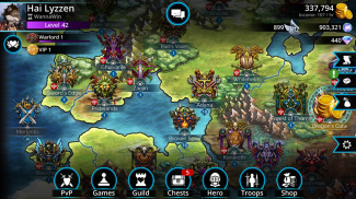 Gems of War - Kombiniere-3-RPG screenshot 0