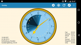Sunclock - Astronomical Clock screenshot 0