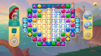 Disney Princesses Puzzle Royal : Match 3 et Déco screenshot 13
