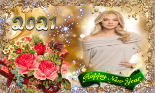 Happy New Year Photo Frame 2021 screenshot 2