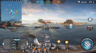 Kapal perang menyerang 3D - Warship Attack screenshot 0
