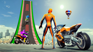 Super Hero Game - Bike Game 3D screenshot 1