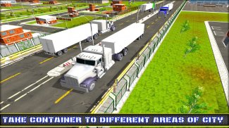 سائق شاحنة البضائع الناقل screenshot 11