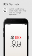 UBS My Hub screenshot 1