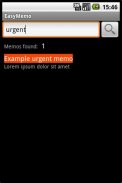 Easy Memo - Mémo protégée screenshot 5