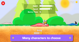 Worm runner screenshot 2