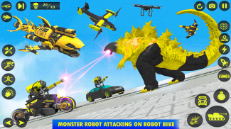 Army Tank Robot Car Games: screenshot 4