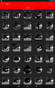 Half Light Black Icon Pack ✨Free✨ screenshot 0