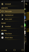 Black & Gold Theme for Xperia screenshot 1