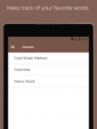 Barista Coffee Dictionary A-Z screenshot 4