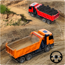 Cargo Truck Transport Driver Icon