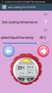 Subcooling & Superheat Calc screenshot 2