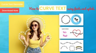 Curve Text On Photo : TextArt screenshot 11