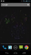 ASCII Fireworks Live Wallpaper screenshot 0