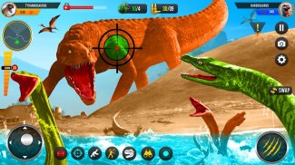 Permainan Menembak Dinosaur screenshot 4