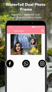 Cascade deux cadres photo screenshot 5