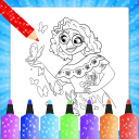 Glitter Coloring Book Encanto