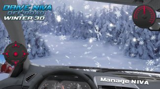 Drive NIVA Off-Road Winter 3D screenshot 2