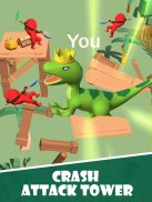 Simulator serangan dinosaurus 3D screenshot 3