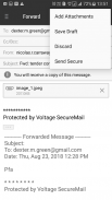 Voltage Mail for BlackBerry screenshot 2