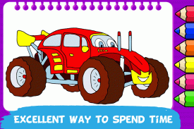 Monster Truck Coloring Book screenshot 1