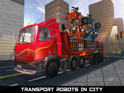 Car Robot Transport Truck screenshot 5