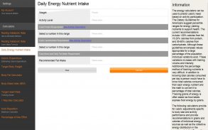 Personal Trainer Calculators screenshot 0