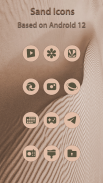 Sand - Material Icon Pack screenshot 1