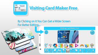 Visiting Card Maker Free screenshot 1