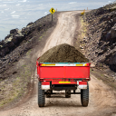 Tractor Trolley Farming Driver Icon